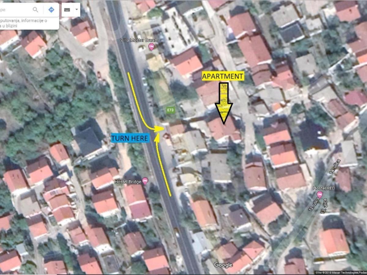 Apartman Seno Mostar Zewnętrze zdjęcie