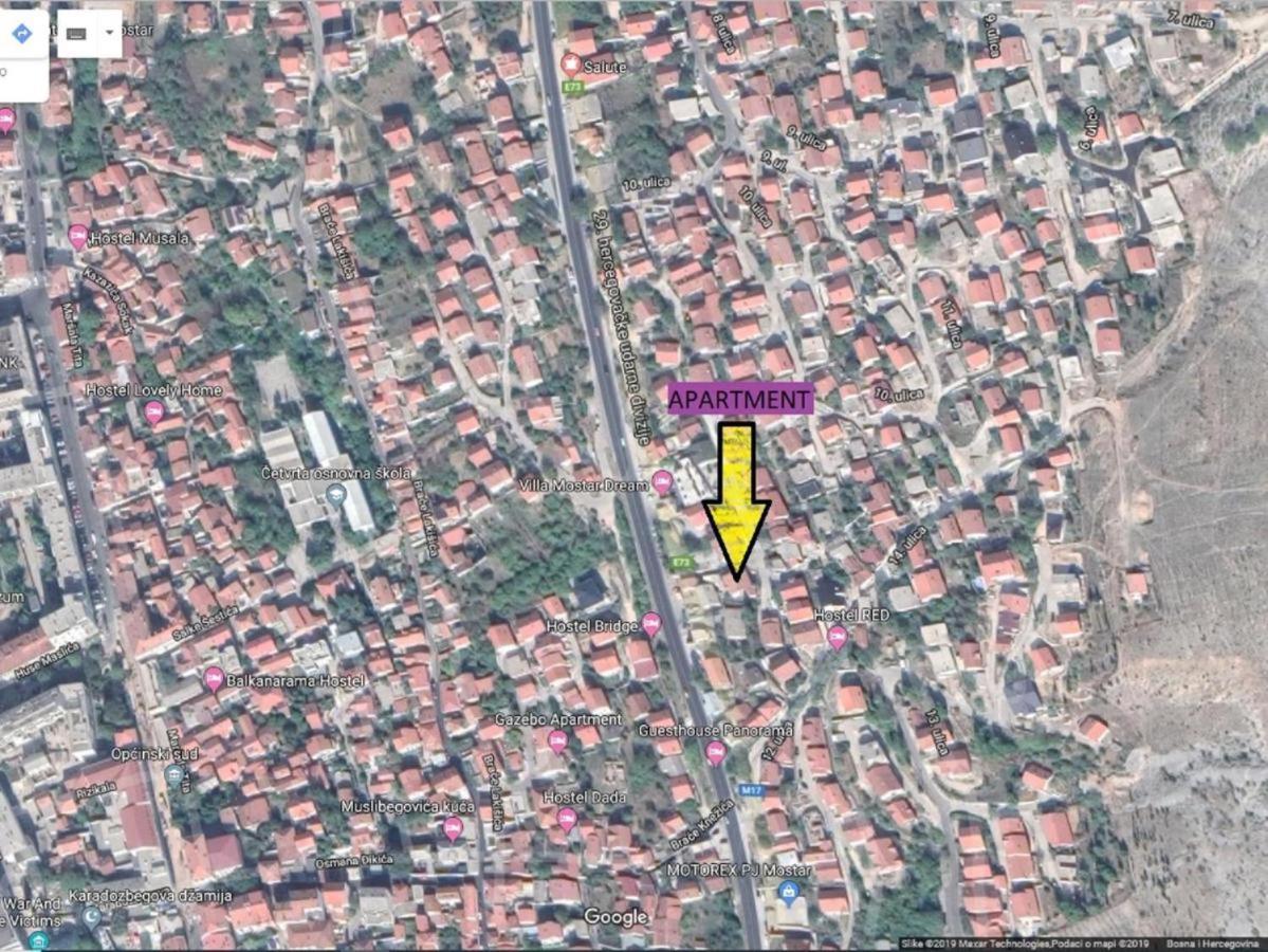 Apartman Seno Mostar Zewnętrze zdjęcie