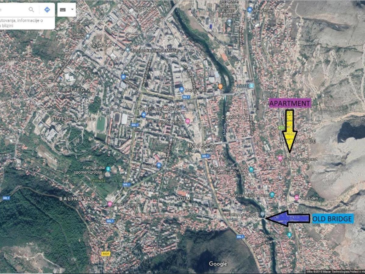 Apartman Seno Mostar Zewnętrze zdjęcie